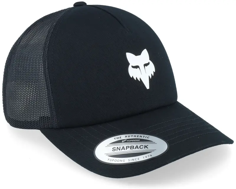 Fox Fox Head Hat Black Trucker online