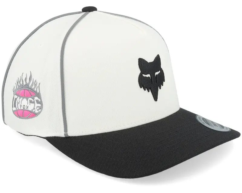 Fox Image Cosmo Hat White/Black A-Frame Adjustable online