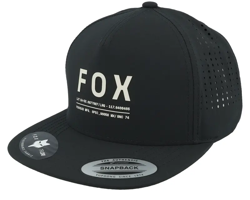 Fox Non Stop Tech Black Snapback online