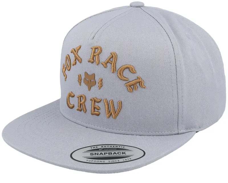Fox Race Crew Steel Grey Snapback online