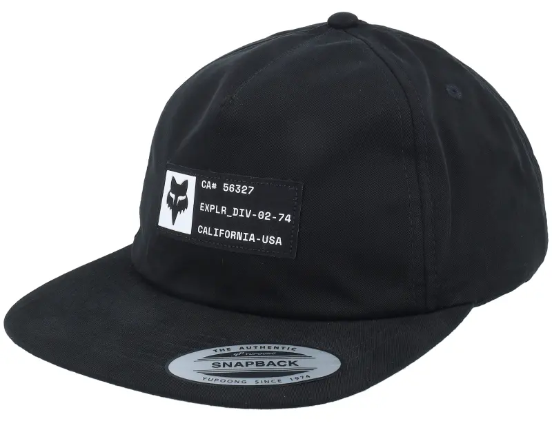 Fox Vision Hat Black Strapback online