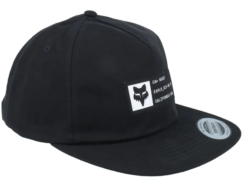 Fox Vision Hat Black Strapback online