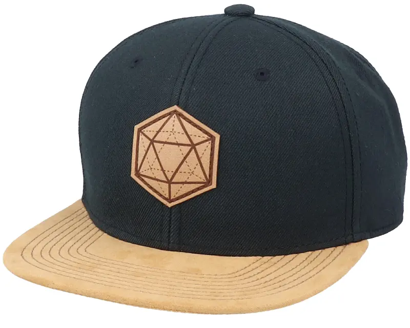 Gamerz D20 3D Patch Black/Suede Snapback online