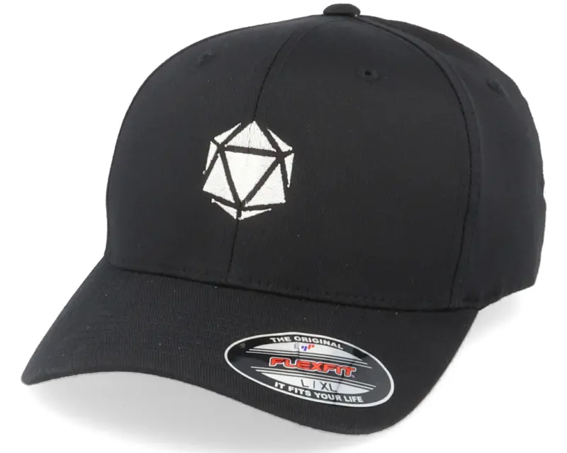 Gamerz White D20 Black Flexfit online