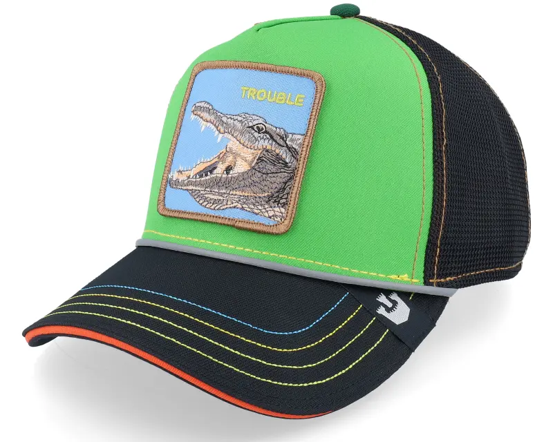 Goorin Bros. 32 In Twenty Insert Coin Green/Black A-Frame Trucker online