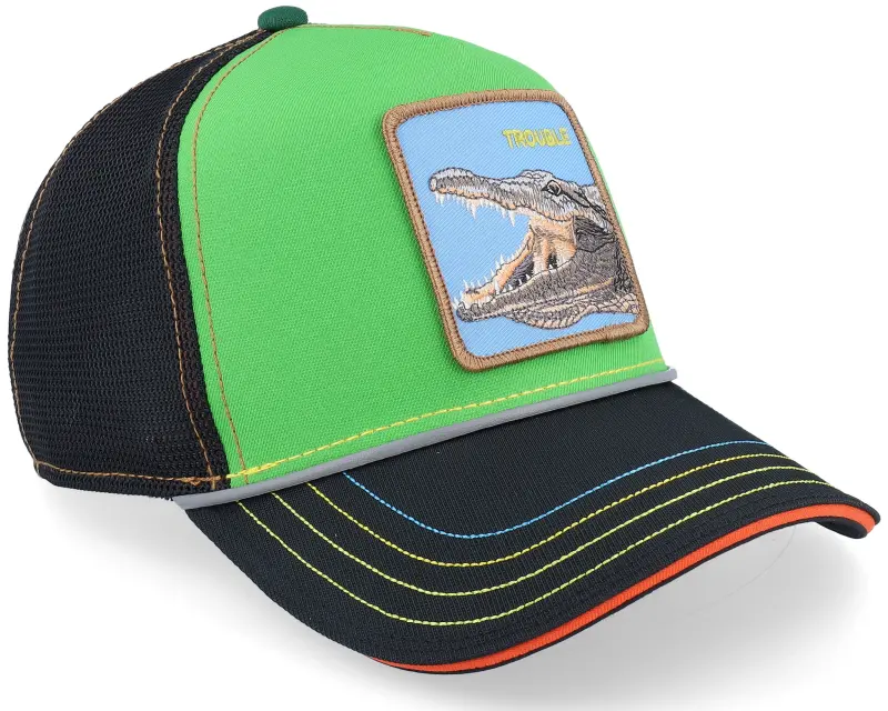 Goorin Bros. 32 In Twenty Insert Coin Green/Black A-Frame Trucker online