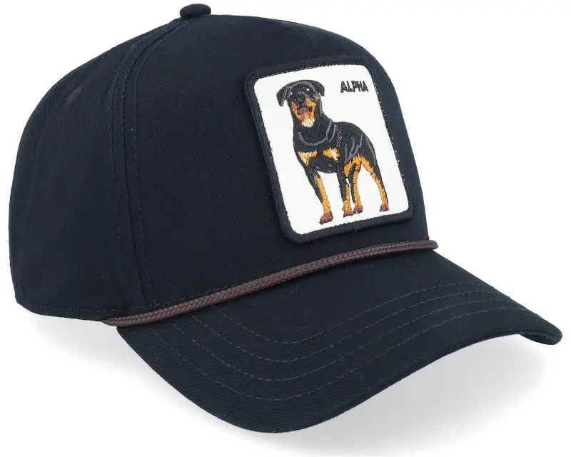 Goorin Bros. Alpha Dog 100 All Over Canvas Black A-Frame Adjustable online