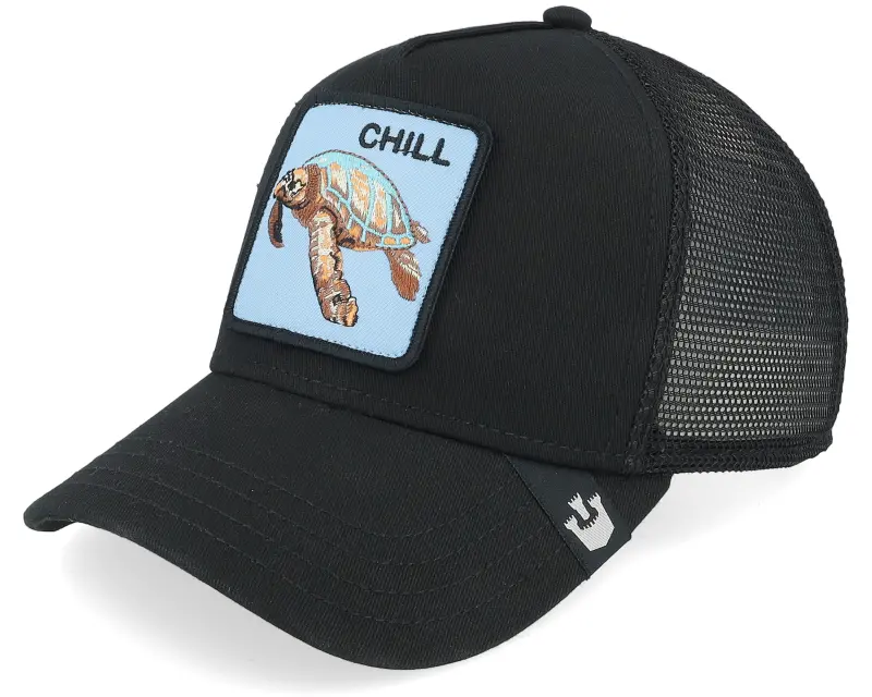 Goorin Bros. Chill Sea Turtle Black A-Frame Trucker online