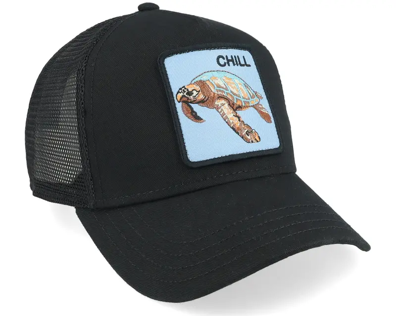 Goorin Bros. Chill Sea Turtle Black A-Frame Trucker online