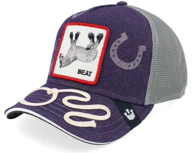 Goorin Bros. Dead Horse Horse Play Purple A-Frame Trucker online