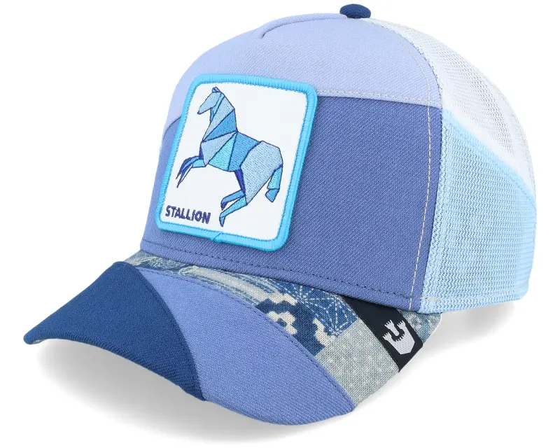 Goorin Bros. Farmigami Self Reliant Farmigami Blue A-Frame Trucker online