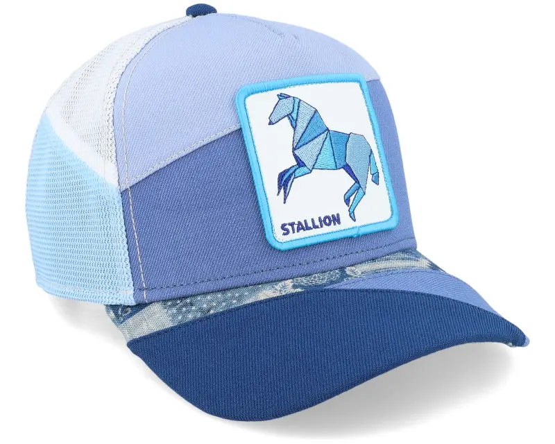 Goorin Bros. Farmigami Self Reliant Farmigami Blue A-Frame Trucker online