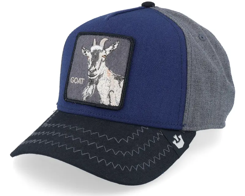 Goorin Bros. Goat Field 100 All Over Wool Navy A-Frame Adjustable online