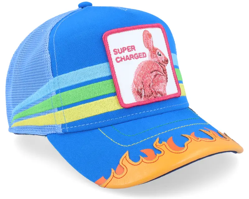 Goorin Bros. Going And Going And… Supercharged Blue A-Frame Trucker online