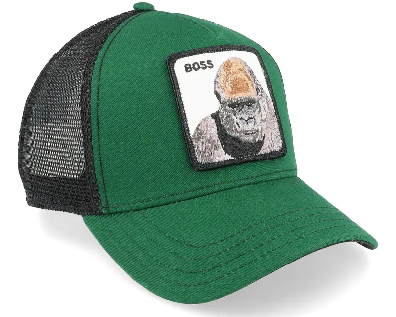 Goorin Bros. Hatstore Exclusive x The Boss Dark Green/Black Trucker online