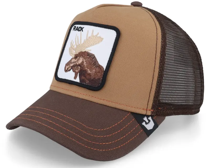 Goorin Bros. Hatstore Exclusive x The Moose Rack Brown Trucker online