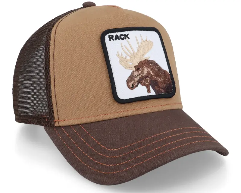 Goorin Bros. Hatstore Exclusive x The Moose Rack Brown Trucker online