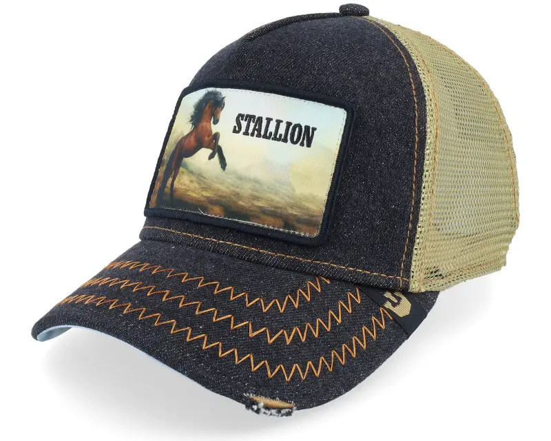 Goorin Bros. Model Rodeo Dark Denim A-Frame Trucker online