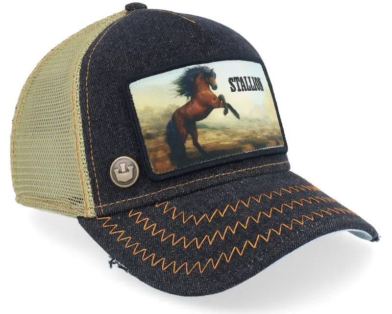 Goorin Bros. Model Rodeo Dark Denim A-Frame Trucker online