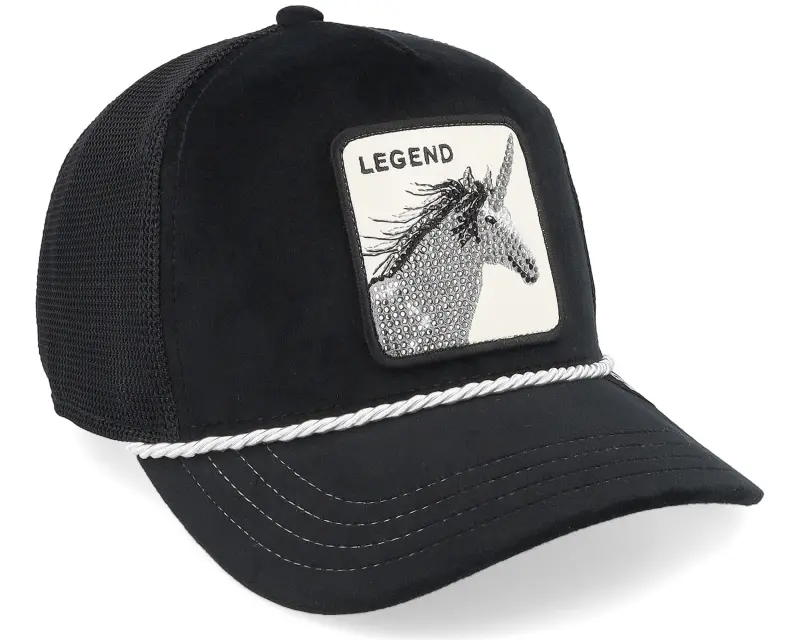 Goorin Bros. Onyx Legend Velvet Jewel Tones Black A-Frame Trucker online