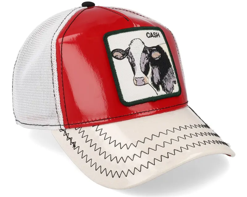 Goorin Bros. Patent Leather Golden Calf Red/White Trucker online