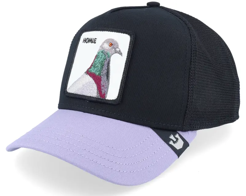 Goorin Bros. Premium Pigeon Black/Lavendel Trucker online