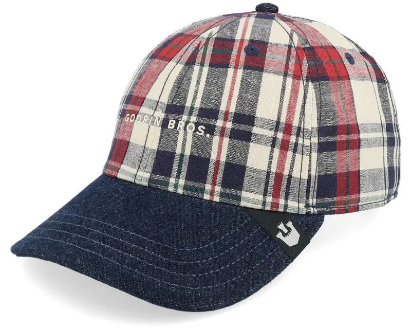 Goorin Bros. Raised In A Barn Papa Cap Madras Dad Cap online
