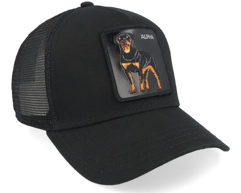 Goorin Bros. The Alpha Dog Black A-Frame Trucker online