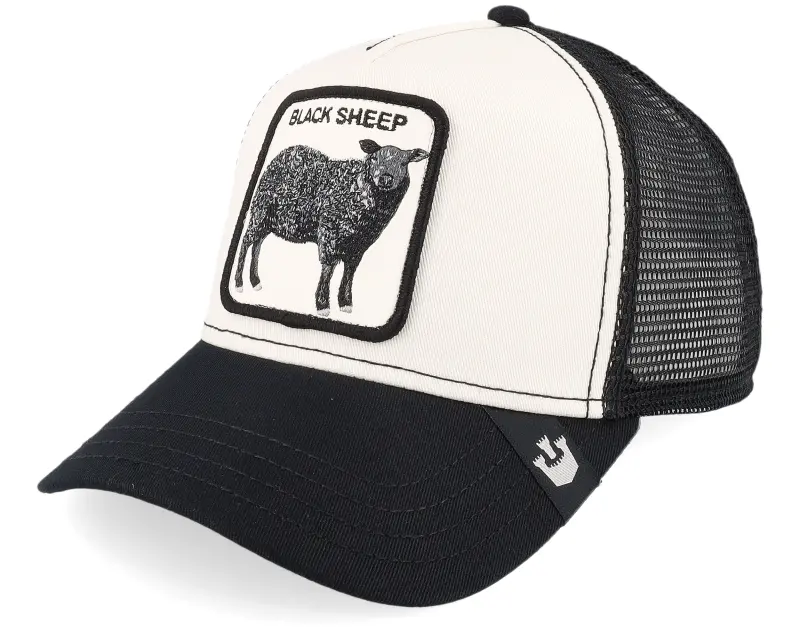 Goorin Bros. The Black Sheep White/Black Trucker online