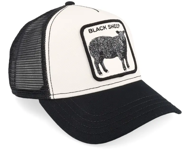 Goorin Bros. The Black Sheep White/Black Trucker online