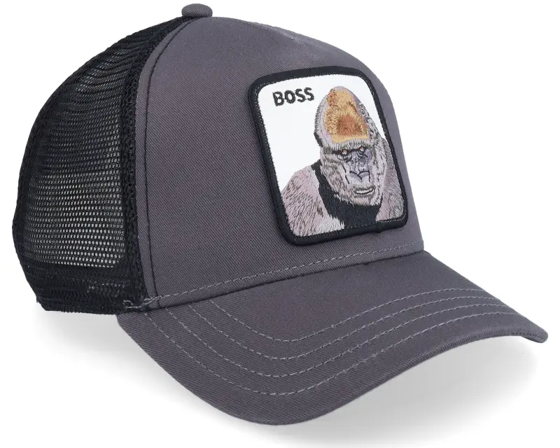 Goorin Bros. The Boss Core Charcoal Trucker online