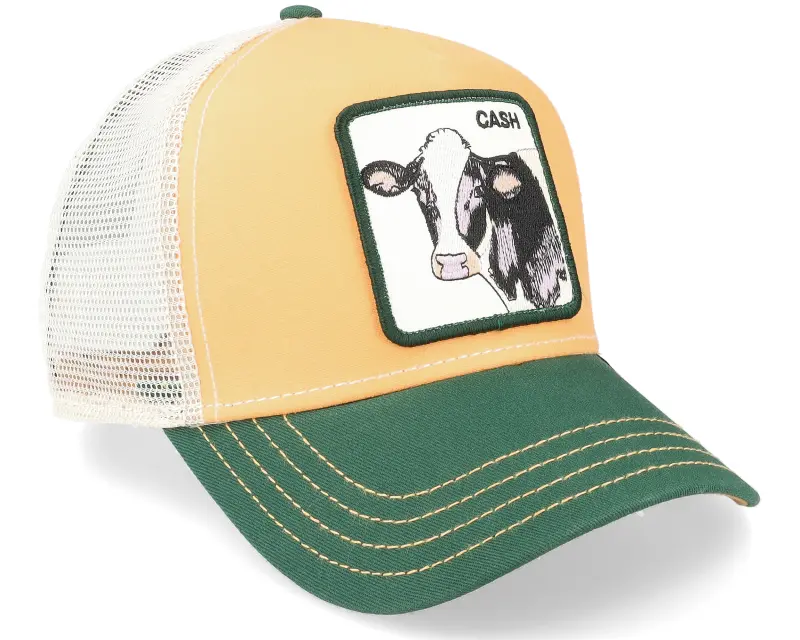 Goorin Bros. The Cash Cow Yellow/White/Green Trucker online