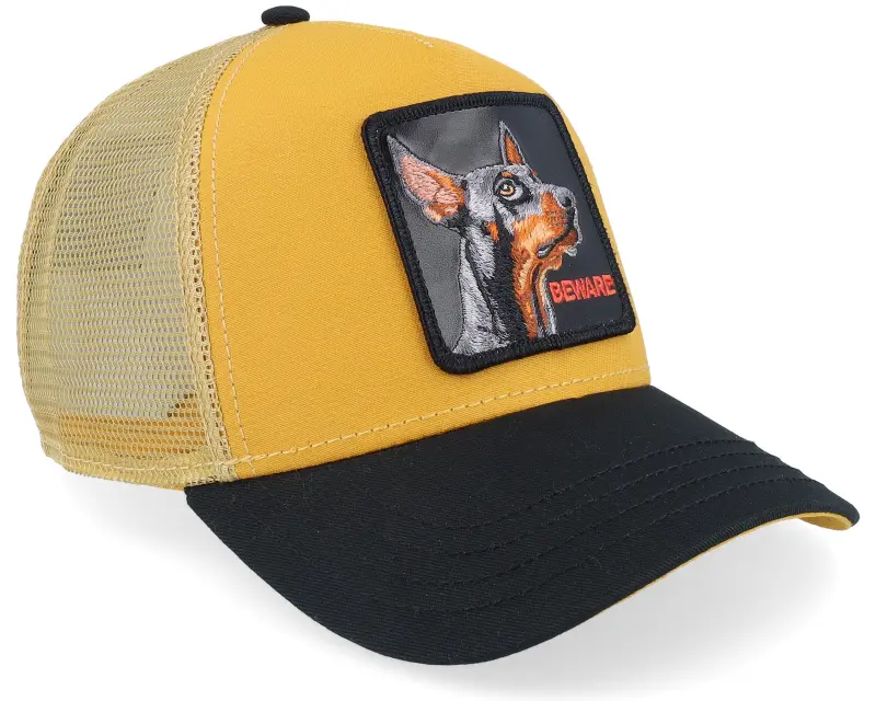 Goorin Bros. The Doberman Brutalism Mustard A-Frame Trucker online