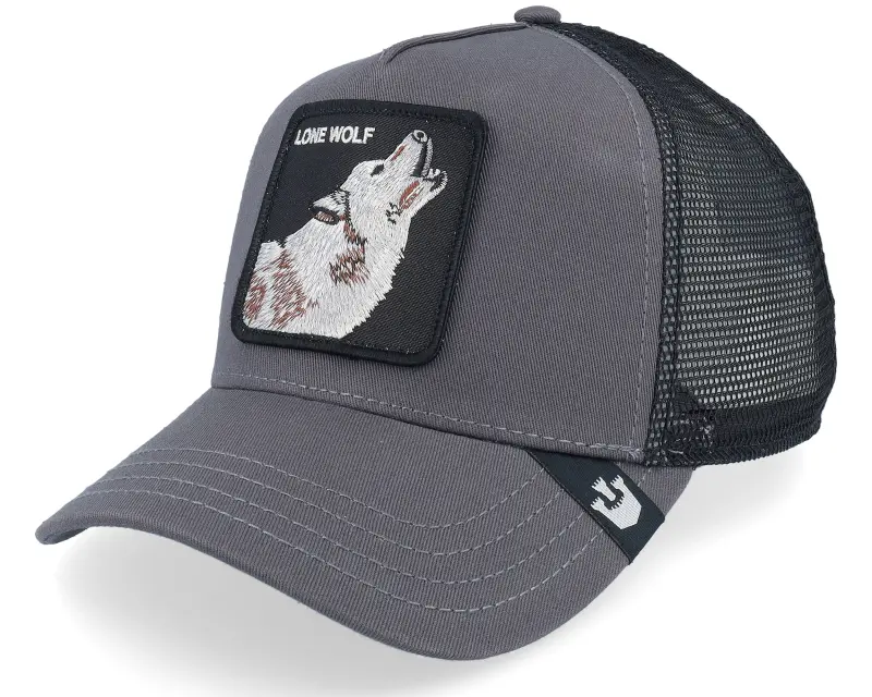 Goorin Bros. The Lone Wolf Charcoal Trucker online