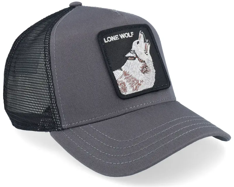 Goorin Bros. The Lone Wolf Charcoal Trucker online