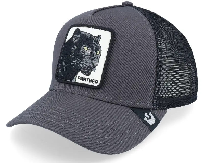Goorin Bros. The Panther Grey/Black A-Frame Trucker online