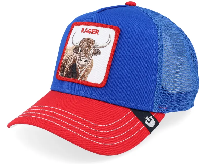 Goorin Bros. The Rager Bison Royal/Red A-Frame Trucker online