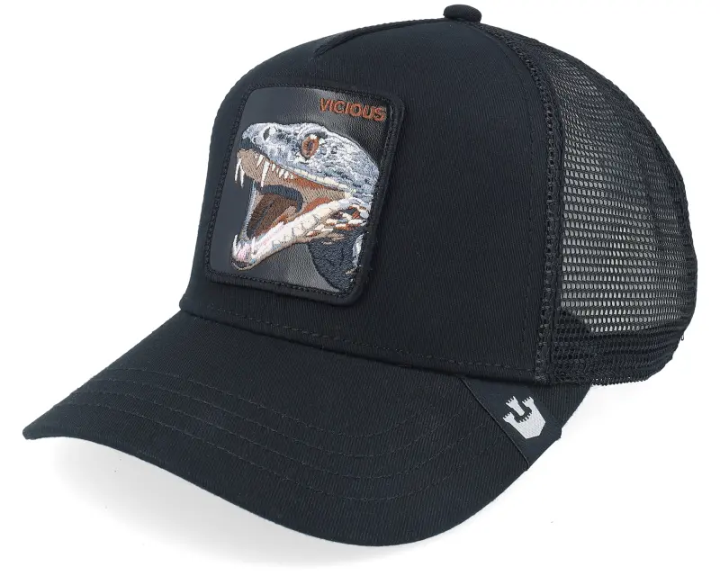 Goorin Bros. The Vicious Snake Black A-Frame Trucker online
