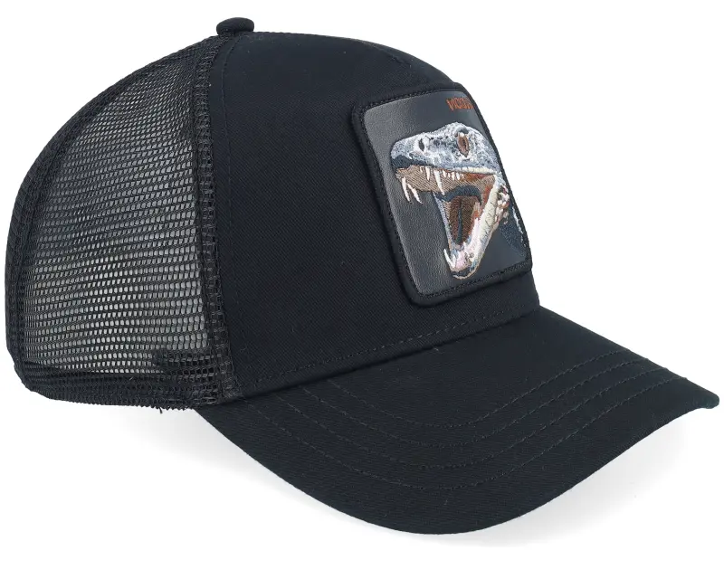 Goorin Bros. The Vicious Snake Black A-Frame Trucker online
