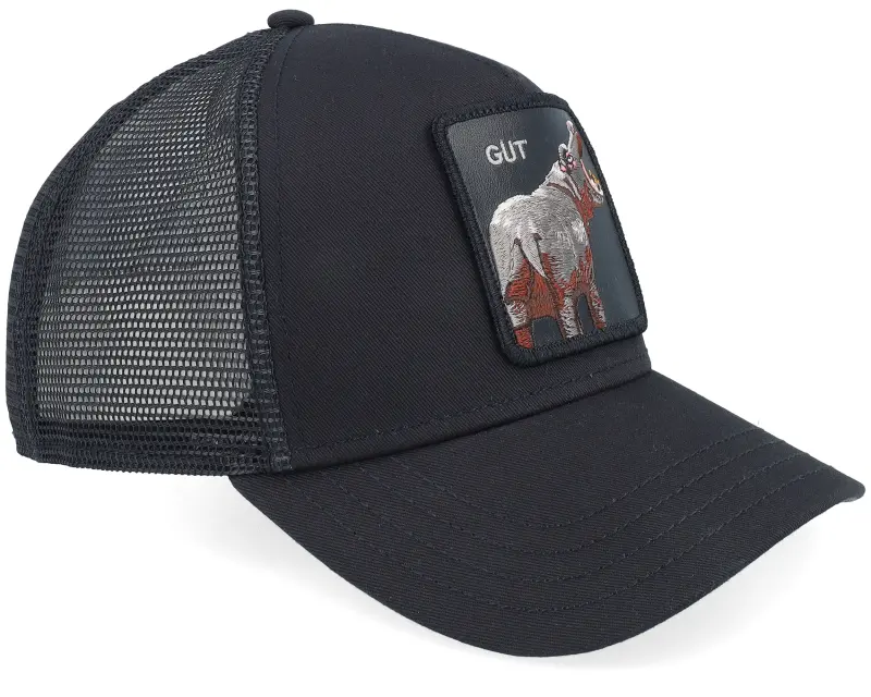 Goorin Gut Hippo Sport Void Black A-Frame Trucker online
