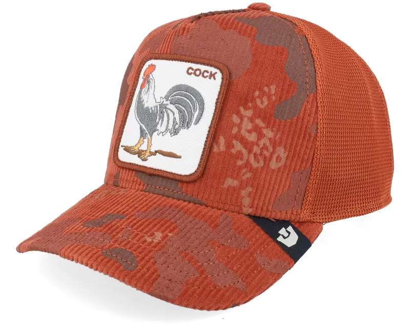 Goorin Rooster Camo Corduroy Camo Solar A-Frame Trucker online
