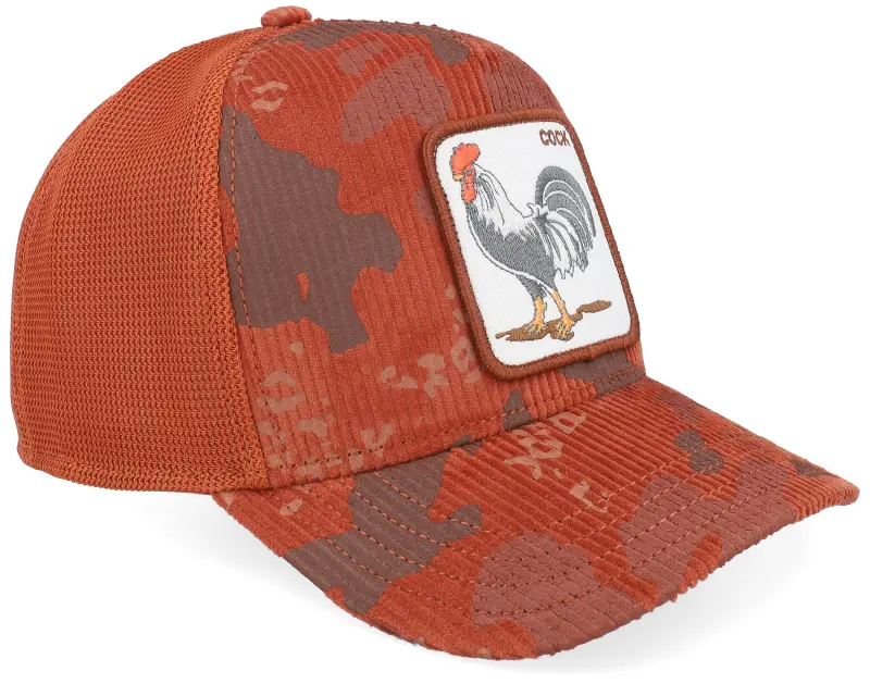 Goorin Rooster Camo Corduroy Camo Solar A-Frame Trucker online