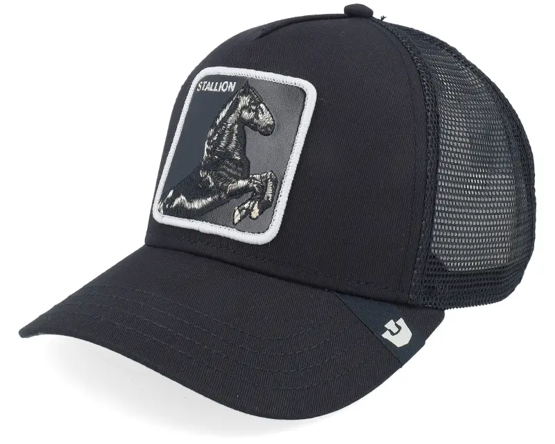 Goorin Stallion Void Black A-Frame Trucker online