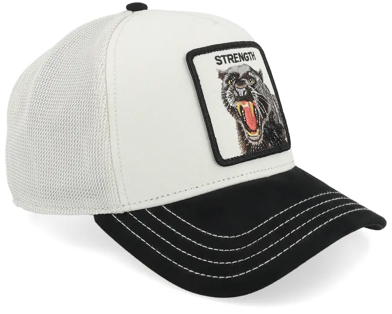 Goorin Suede Panther Digital/Void Black A-Frame Trucker online