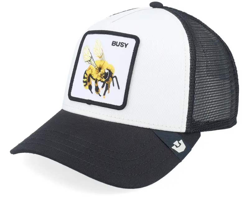 Goorin The Busy Bee Sport Dust/Void Black A-Frame Trucker online