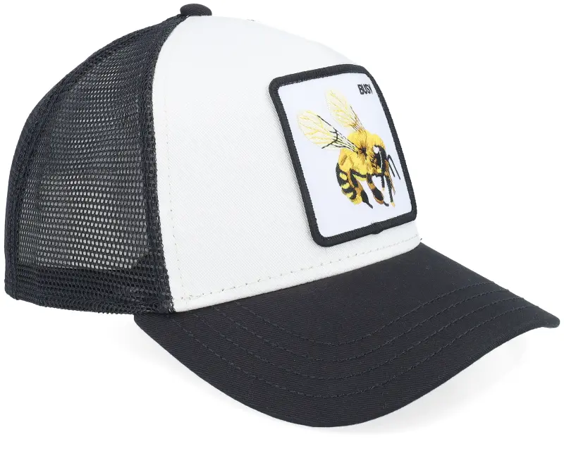 Goorin The Busy Bee Sport Dust/Void Black A-Frame Trucker online