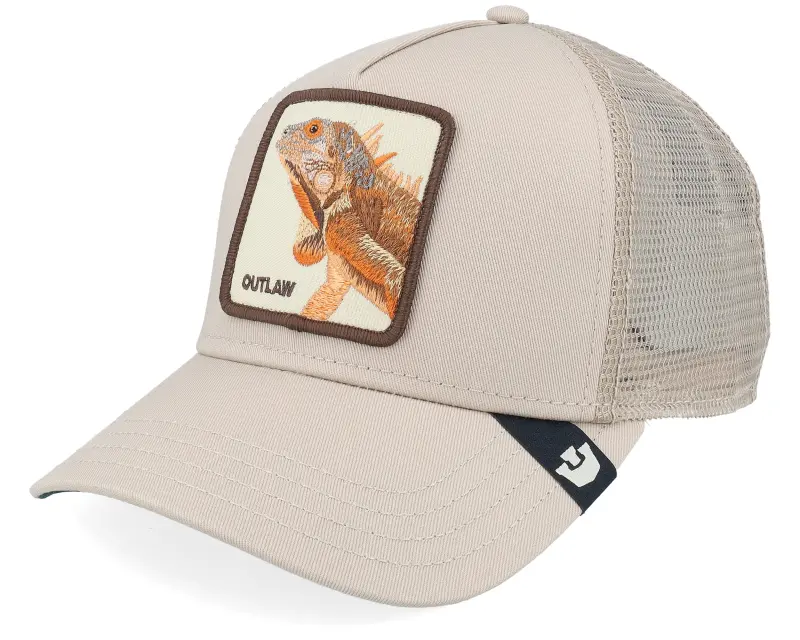 Goorin The Outlaw Lizard Grit Biscuit A-Frame Trucker online