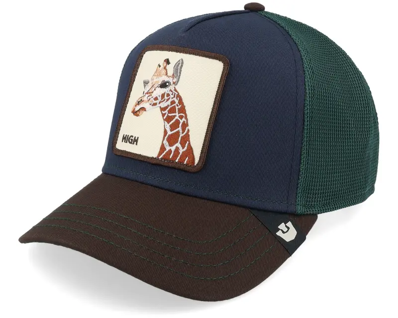 Goorin Tricolor Giraffe Tri Tone Multi Color A-Frame Trucker online