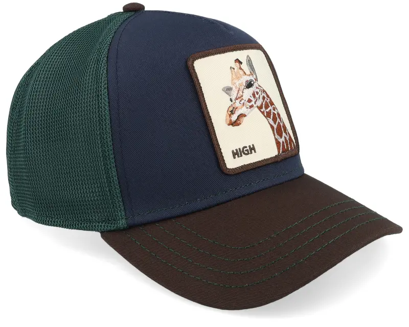 Goorin Tricolor Giraffe Tri Tone Multi Color A-Frame Trucker online