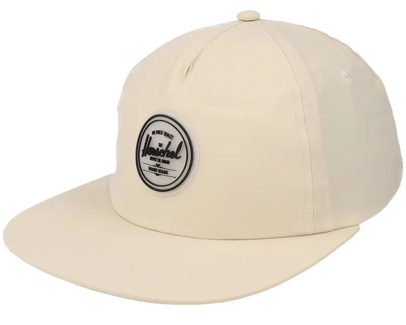 Herschel Scout Rubber Patch Moonbeam Wrinkled Strapback online
